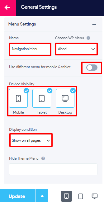 Make Responsive Navigation Menu in WordPress.